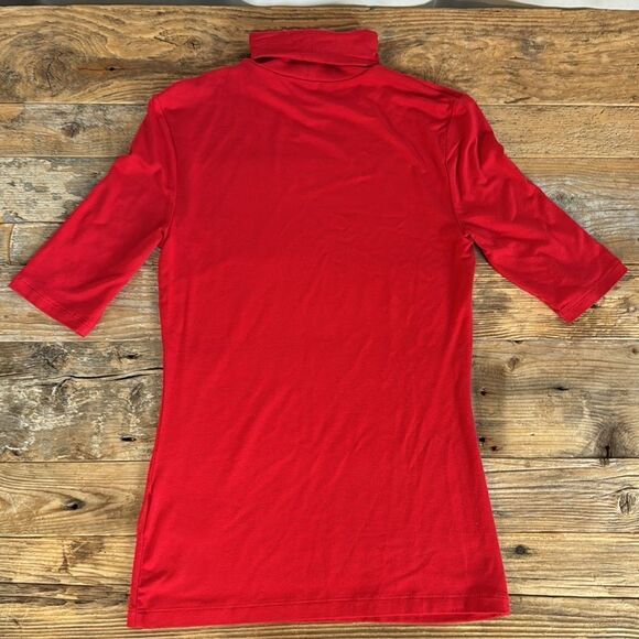 NWT Ralph Lauren Martin Festive Red Turtleneck - Picture 8 of 10